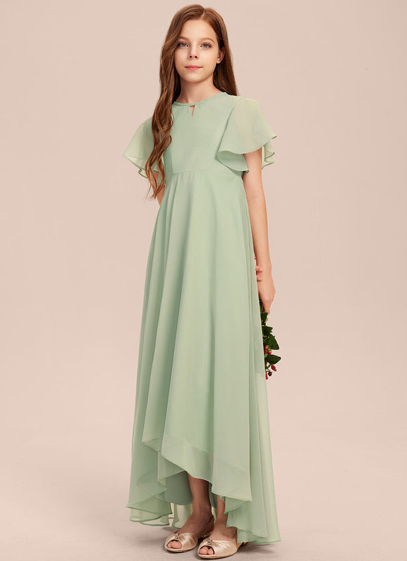 Robe Asymétrique Trapèze Fluide - gallery 5