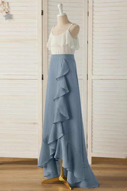 Robe Plissée Longue Asymétrique - gallery 7