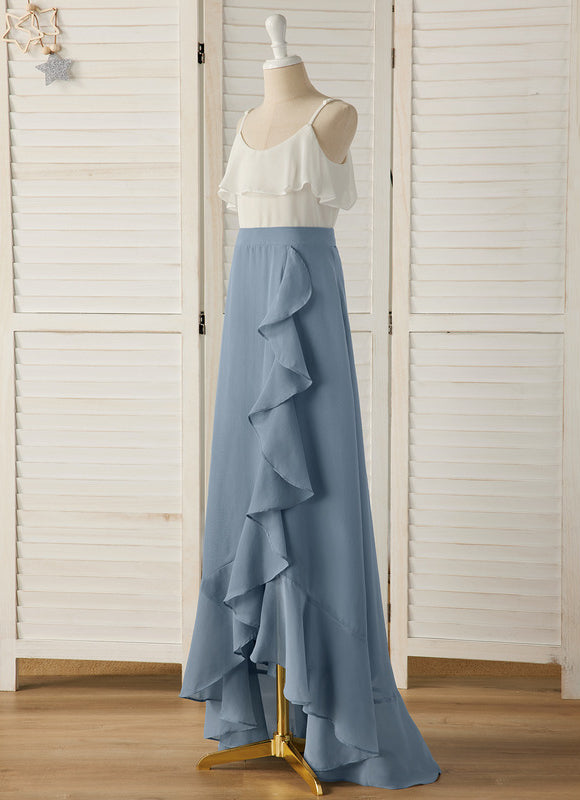 Robe Plissée Longue Asymétrique - gallery 7