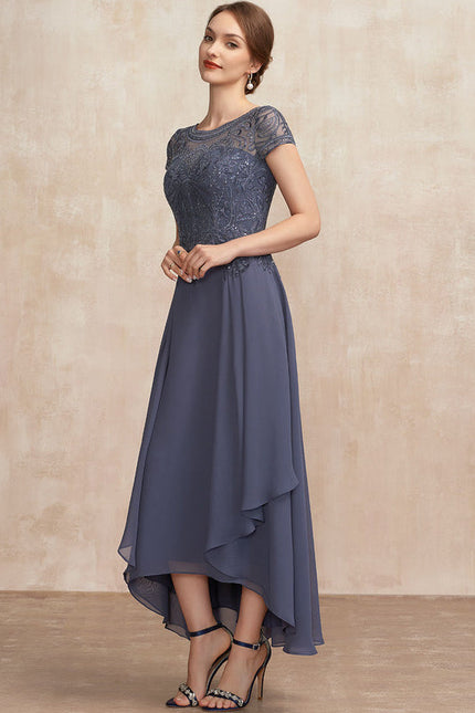 Robe Grande Taille Asymétrique - gallery 2