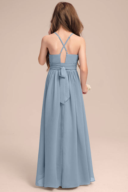 Robe Bleue Asymétrique - gallery 5