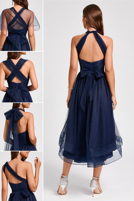 Robe Asymétrique Tulle Chic - gallery 1