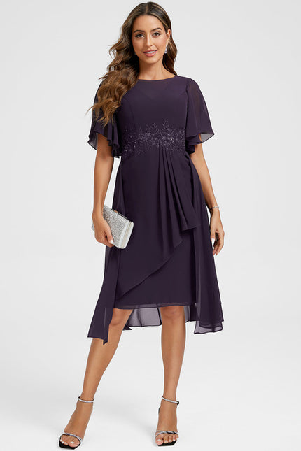 Robe Mousseline Asymétrique - gallery 4