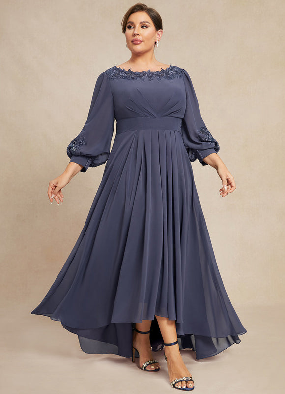 Robe Asymétrique Longue Élégante - gallery 7