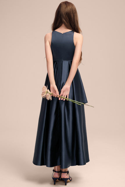 Robe Asymétrique Satin Dégradé - gallery 3
