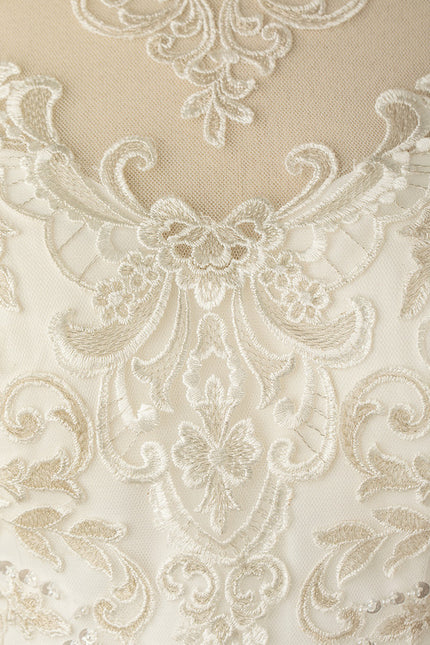 Robe Asymétrique Nuptiale Scintillante - gallery 3