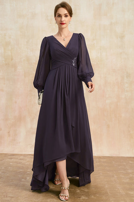 Robe Asymétrique Élégante Asymétrique