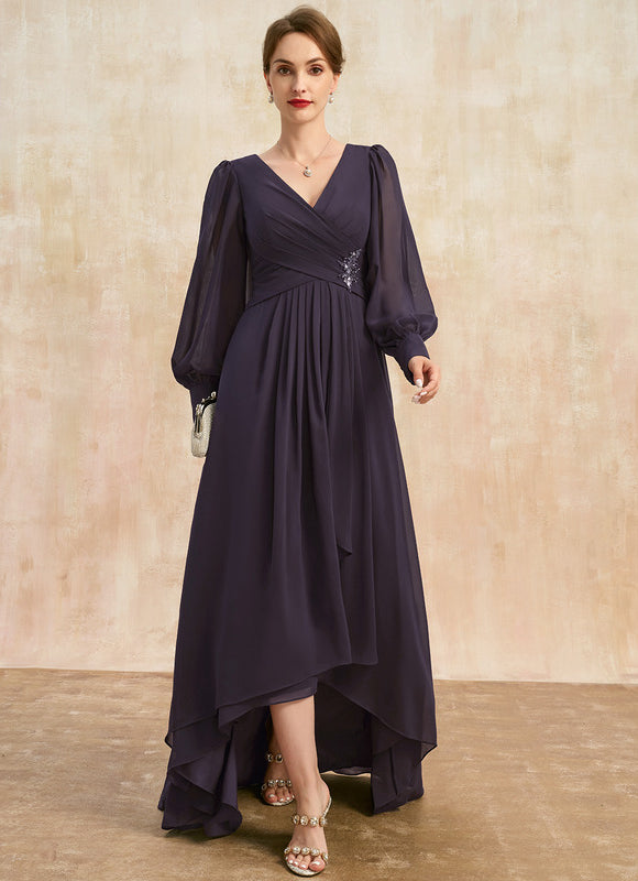 Robe Asymétrique Élégante Asymétrique