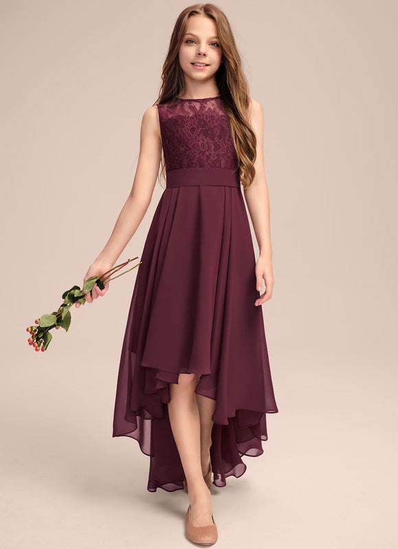 Robe Asymétrique Asymétrique Marine - gallery 1