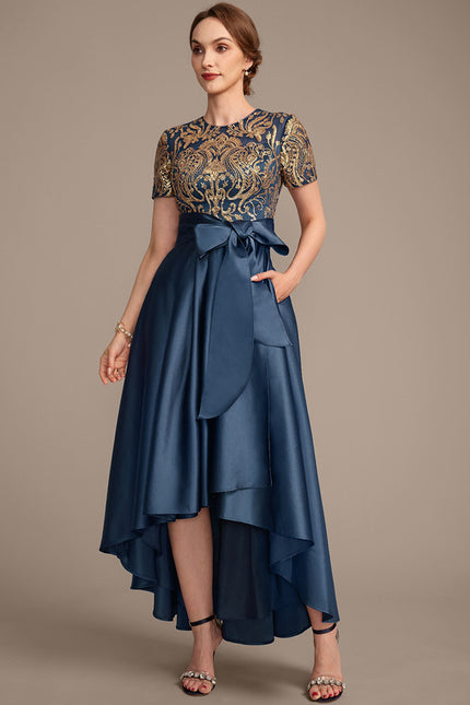 Robe Asymétrique Éclat Nocturne - gallery 5