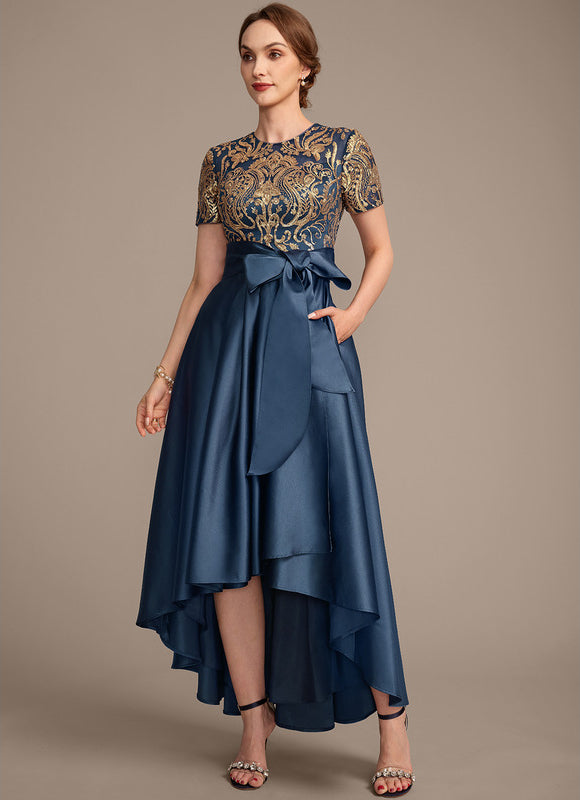 Robe Asymétrique Éclat Nocturne - gallery 5