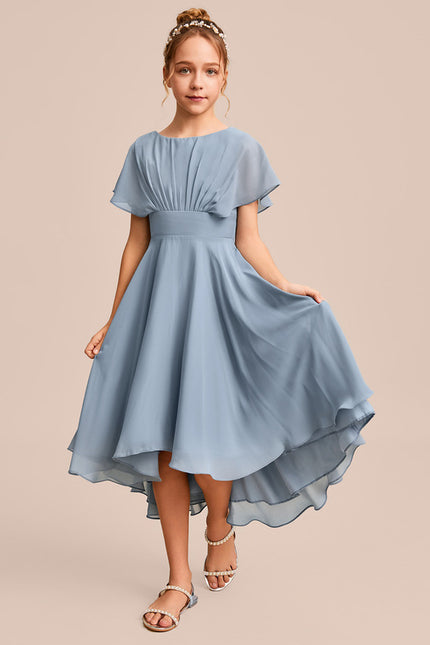 Robe Asymétrique Trapèze Fluide - gallery 1