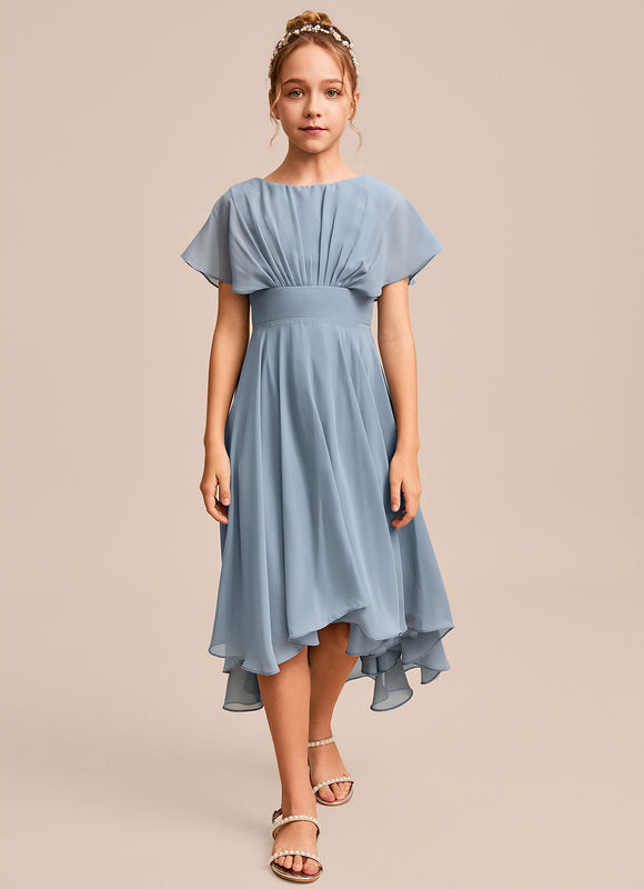 Robe Asymétrique Trapèze Fluide - gallery 3