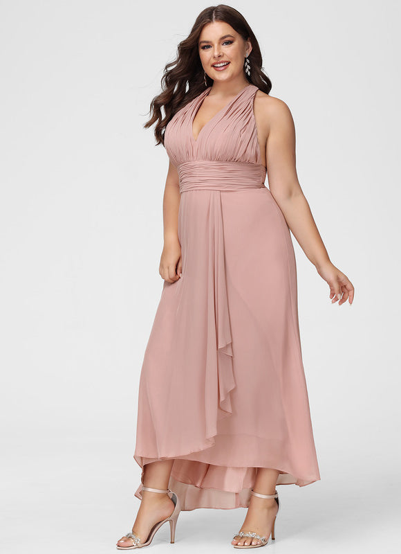 Robe Asymétrique Asymétrique Légère - gallery 7
