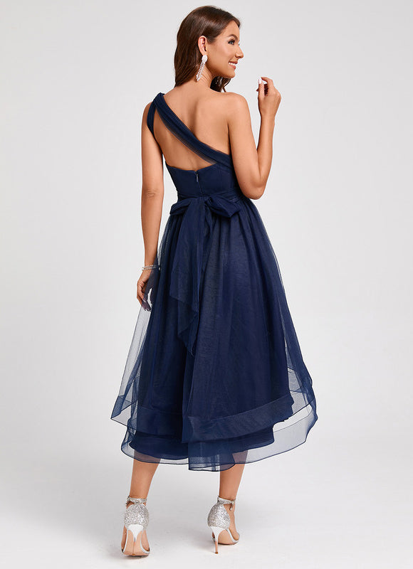Robe Asymétrique Tulle Chic - gallery 8