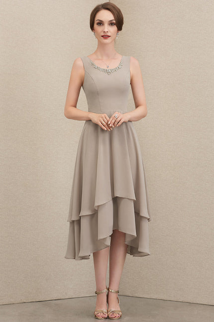 Robe Asymétrique Éclat Céleste - gallery 4