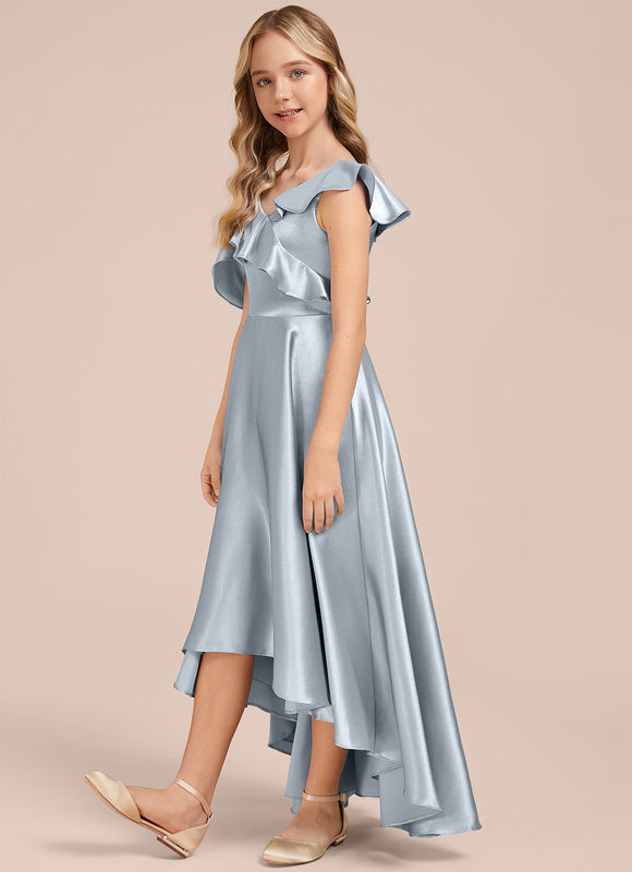 Robe Demoiselle D'Honneur Asymétrique - gallery 2