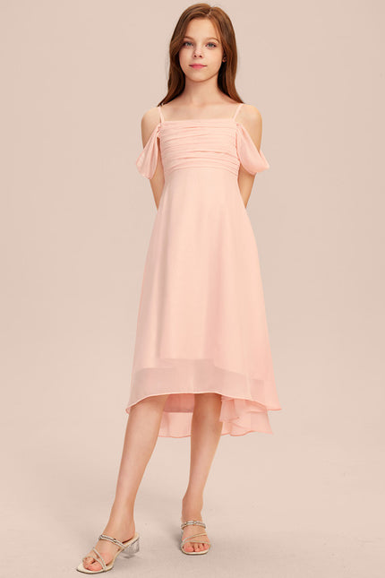 Robe Asymétrique Asymétrique Vert Pâle - gallery 8