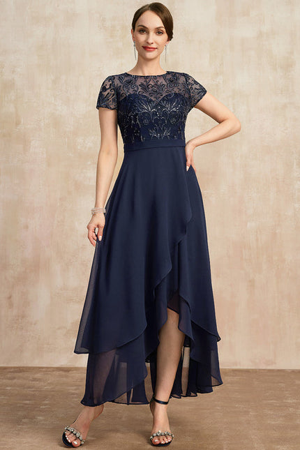 Robe Grande Taille Asymétrique - gallery 5