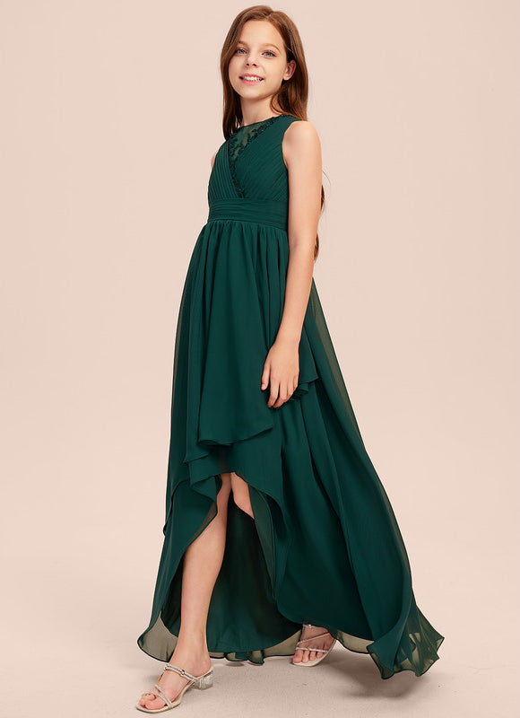 Robe Asymétrique Asymétrique Marine - gallery 3