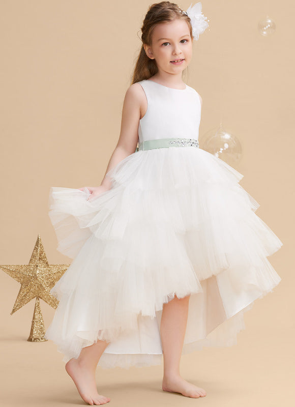 Robe Asymétrique Tulle Nuptiale - gallery 5