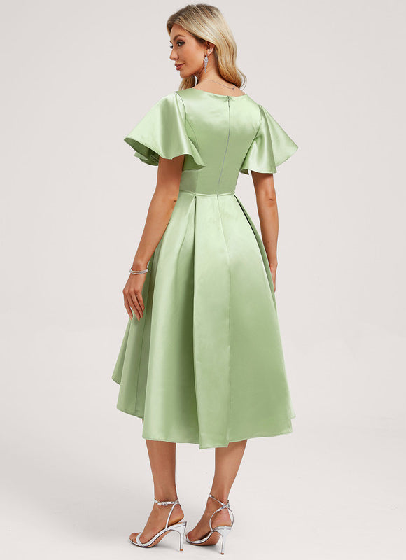 Robe Asymétrique Mariage Grande Taille - gallery 4