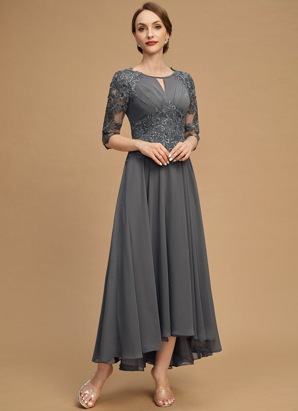 Robe Asymétrique Glamour Chic - gallery 1