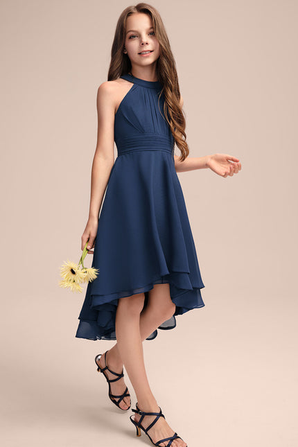 Robe Bleue Asymétrique - gallery 3