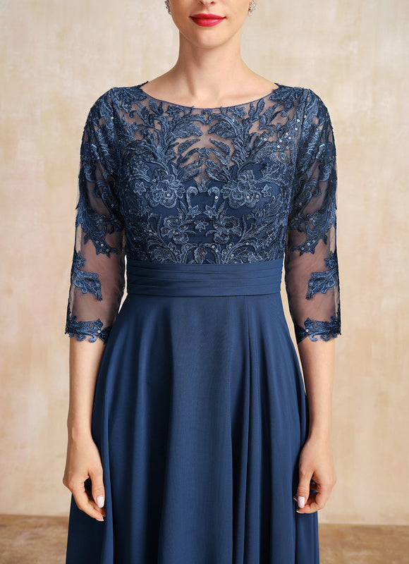 Robe Grande Taille Asymétrique - gallery 8