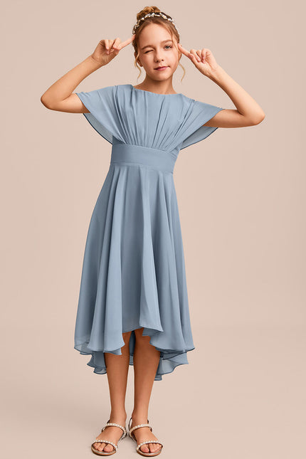 Robe Asymétrique Trapèze Fluide - gallery 4