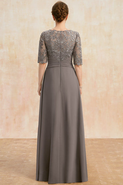 Robe De Soirée Asymétrique Grande Taille - gallery 5