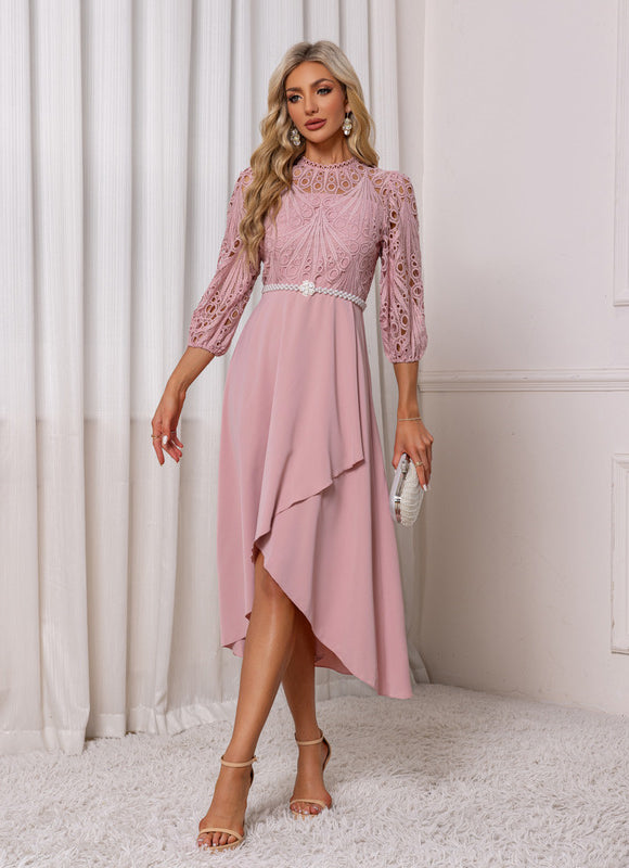 Robe Trapèze Asymétrique - gallery 4