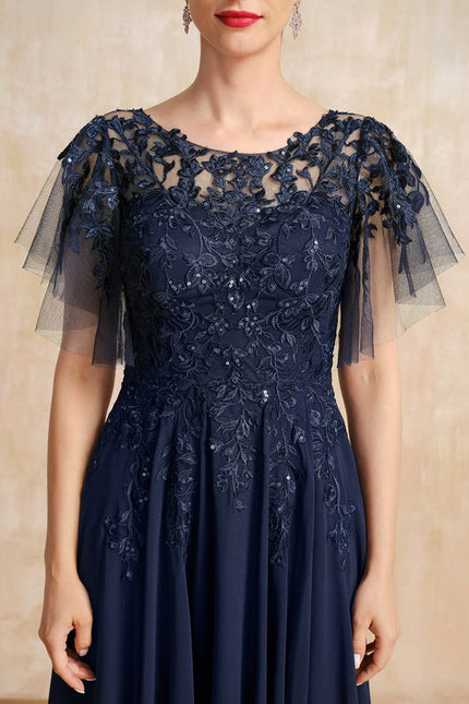 Robe Grande Taille Asymétrique - gallery 5