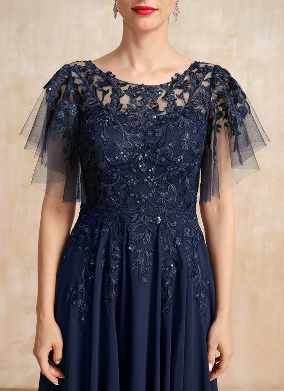 Robe Grande Taille Asymétrique - gallery 5