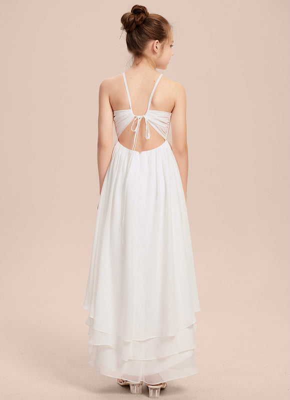 Robe Asymétrique Trapèze Fluide - gallery 4