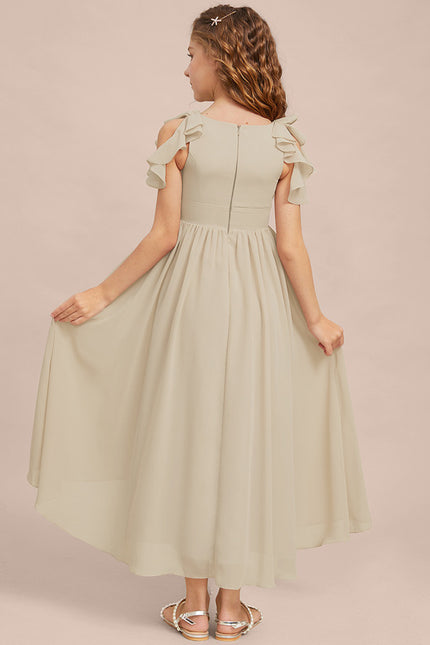 Robe Asymétrique Trapèze Fluide - gallery 6