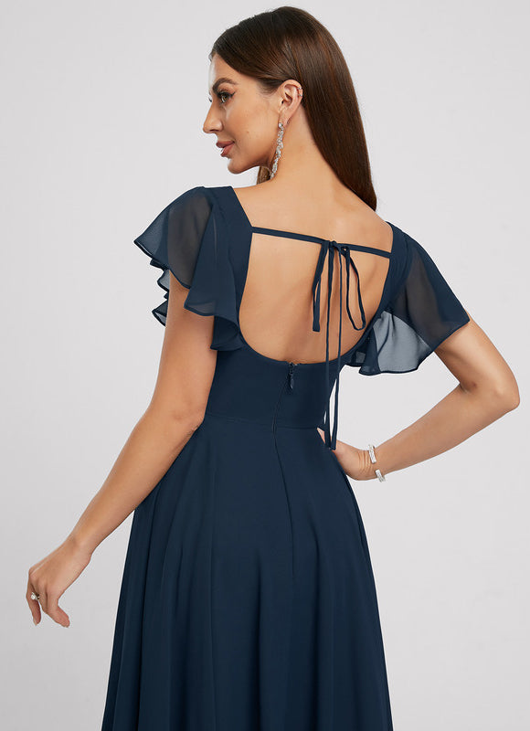 Robe Asymétrique Fluide Chic - gallery 3