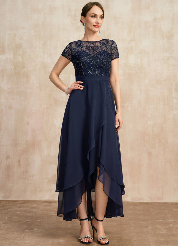 Robe Grande Taille Asymétrique - gallery 4