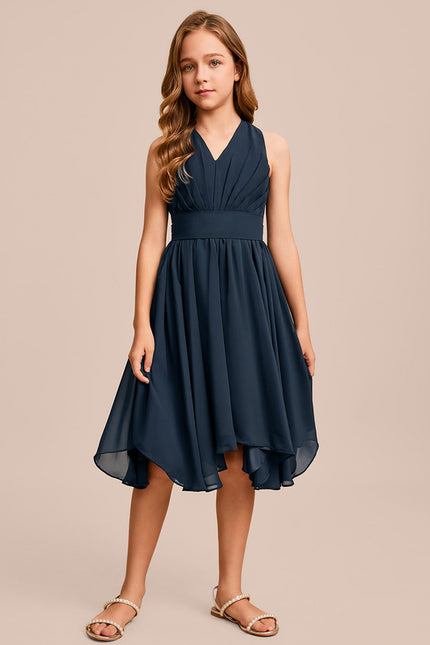 Robe Asymetrique Vert D'Eau - gallery 2