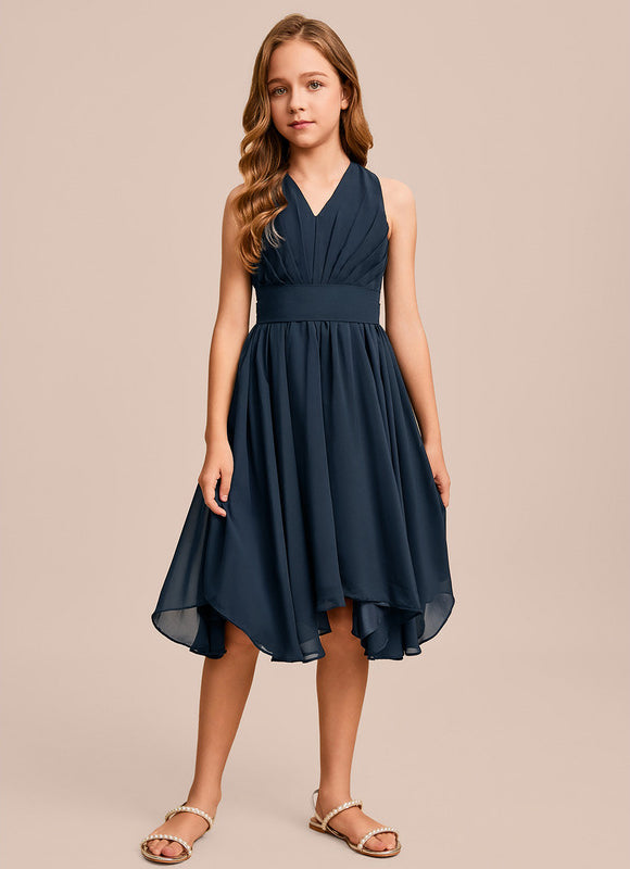 Robe Asymetrique Vert D'Eau - gallery 2