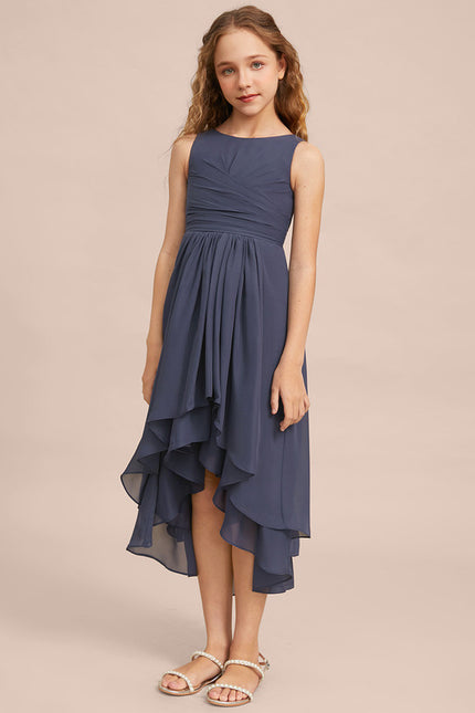Robe Asymétrique Trapèze Fluide - gallery 4