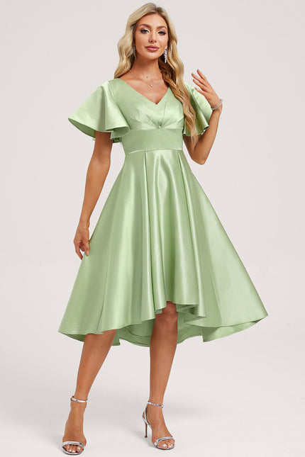 Robe Asymétrique Mariage Grande Taille - gallery 2
