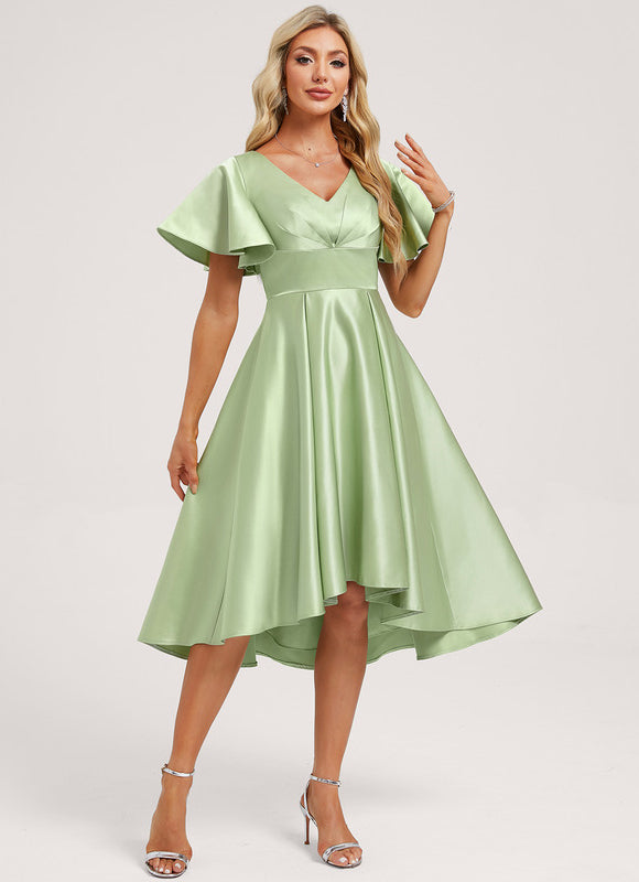 Robe Asymétrique Mariage Grande Taille - gallery 2