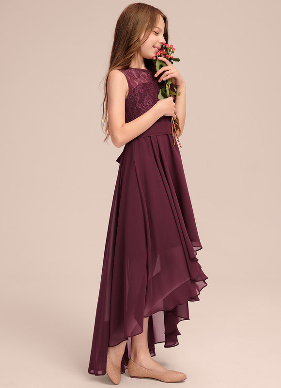 Robe Asymétrique Asymétrique Marine - gallery 4