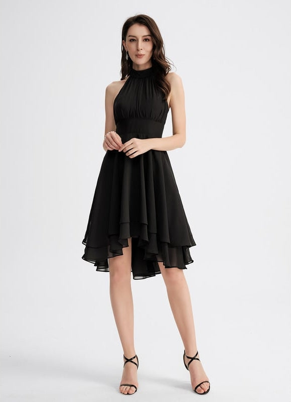 Robe Asymétrique Asymétrique Élégante