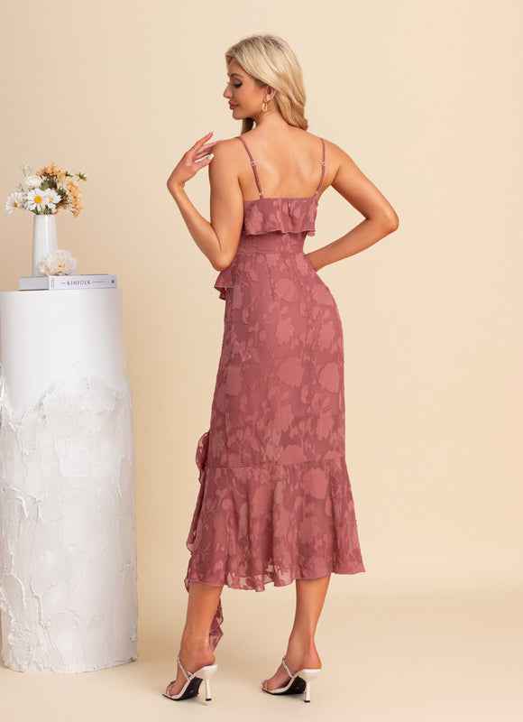 Robe Asymetrique Terracotta - gallery 1