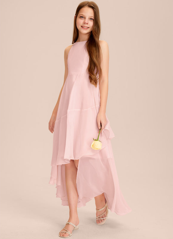 Robe Asymétrique Trapèze Fluide - gallery 5