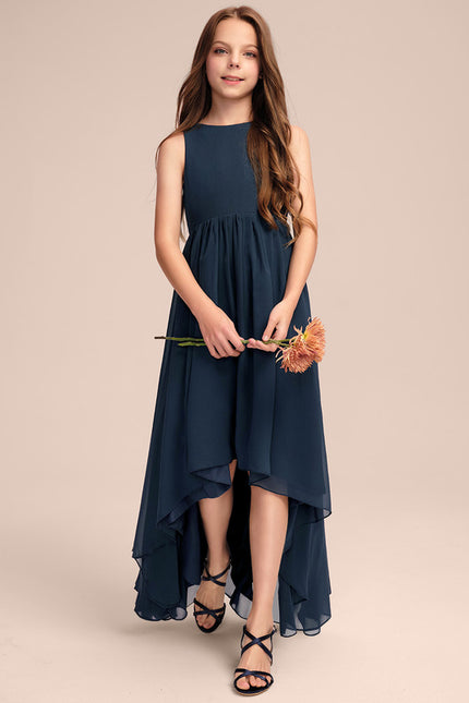 Robe Asymétrique Trapèze Fluide - gallery 2
