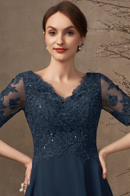 Robe Asymétrique Élégance Ondoyante - gallery 3