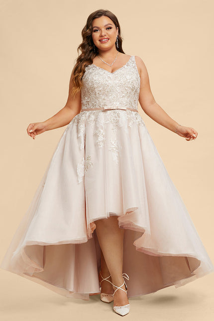 Robe Asymétrique Satinée Écrue - gallery 6